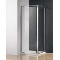aluminum framed pivot shower screen